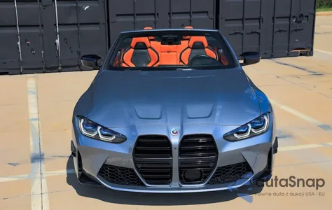 2023 BMW M4 Competition из США, поврежденный, VIN WBS33BA05PCL69XXX